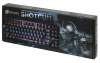 Клавиатура Оклик 969G SHOTGUN механическая черный USB Multimedia for gamer LED