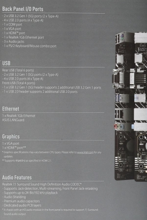 Материнская плата Asus PRIME H610M-D Soc-1700 Intel H610 2xDDR5 mATX AC`97 8ch(7.1) GbLAN+VGA+HDMI