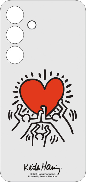 Чехол (клип-кейс) Samsung для Samsung Galaxy S24+ Flipsuit Case S24+ белый/прозрачный (EF-MS926CWEGR