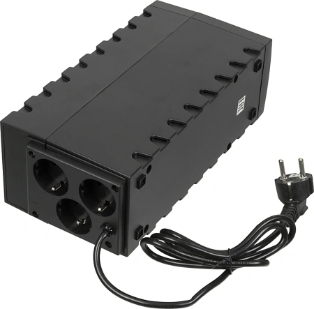Источник бесперебойного питания Powercom Raptor RPT-600A EURO 360Вт 600ВА черный
