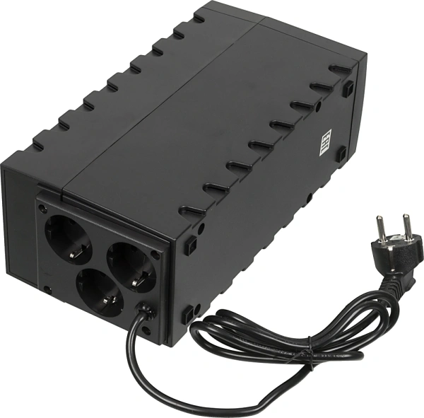 Источник бесперебойного питания Powercom Raptor RPT-600A EURO 360Вт 600ВА черный