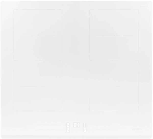 Индукционная варочная поверхность Hyundai HHI 6787 WG белый