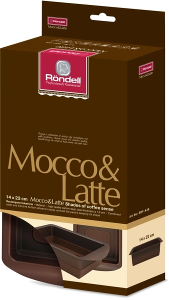 Форма для выпечки Rondell Mocco&Latte RDF-446 коричневый
