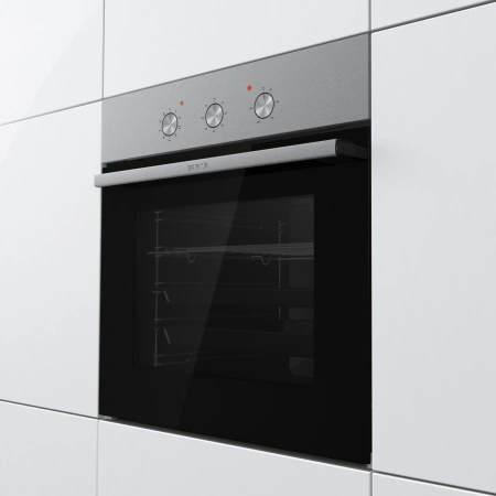 Духовой шкаф Электрический Gorenje BO6727E03NX черный/серебристый