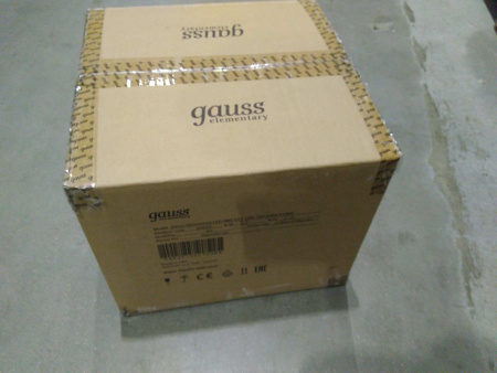Лампа светодиодная Gauss Elementary 12Вт цок.:E27 груша 220B 4100K св.свеч.бел.нейт. A60 (упак.:10шт) (23222)
