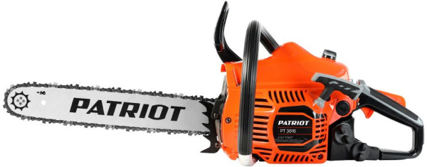 Бензопила Patriot PT 3816 + топор APF-600 1470Вт 2л.с. дл.шины:16" (40cm) (220105521)