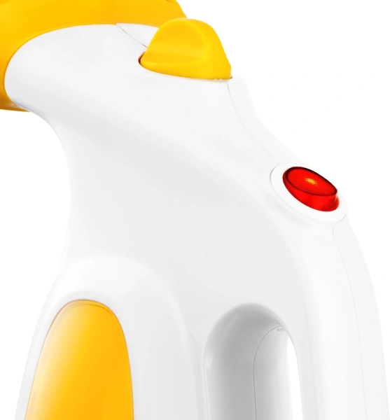 Отпариватель ручной Kitfort КТ-9196 600Вт белый/желтый