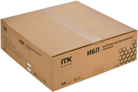 Источник бесперебойного питания ITK ELECTRA OR 1000Вт 1000ВА черный