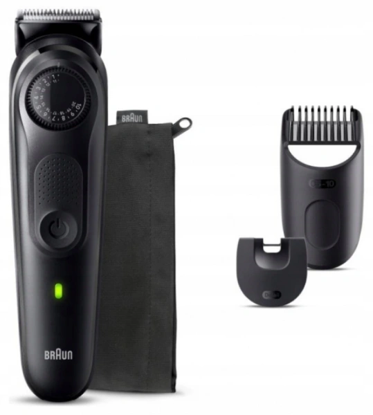 Триммер Braun BT5420 черный (насадок в компл:3шт)