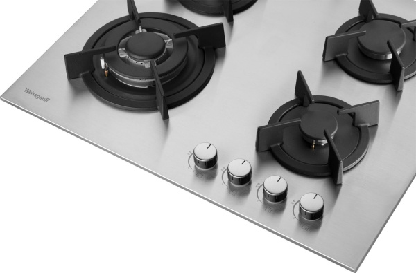 Газовая варочная поверхность Weissgauff HGG 641 XR нержавеющая сталь