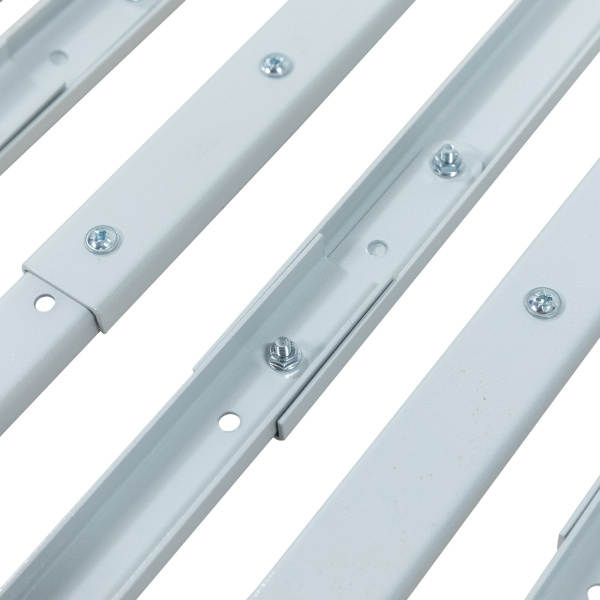 Стойка двухрамная NTSS (NTSS-2POR42U/600-1000) 42U 550ммx1000мм 600кг серый