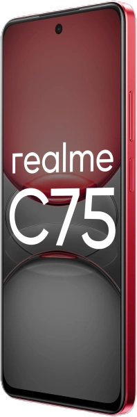 Смартфон Realme RMX3941 C75 256Gb 8Gb красный моноблок 3G 4G 2Sim 6.72" 1080x2400 Android 14 50Mpix 802.11 a/b/g/n/ac NFC GPS GSM900/1800 GSM1900 TouchSc microSD