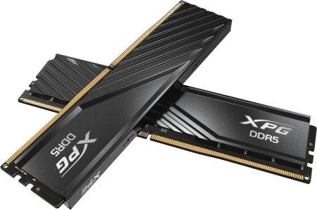 Память DDR5 2x16GB 5600MHz A-Data AX5U5600C4616G-DTLABBK XPG Lancer RTL PC5-44800 CL46 DIMM 288-pin 1.1В kit dual rank с радиатором Ret