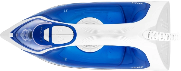 Утюг Maxwell MW-3007 2400Вт белый/синий