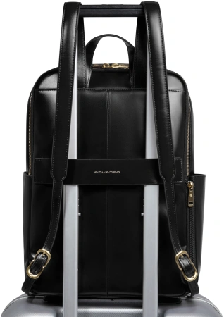 Рюкзак женский Piquadro Blue Square CA6678B2/N черный кожа