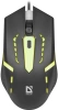 Мышь Defender Flash MB-600L черный оптическая 1200dpi USB 3but (52600)