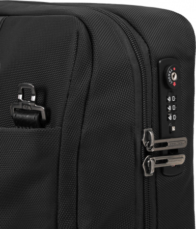 Сумка дорожная Piquadro BRIEF2 (BV4729BR2/N) 40x36x16см 24л. 2.468кг. нейлон/натур.кожа черный