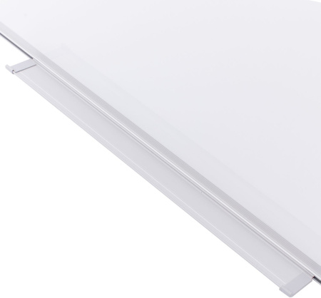 Доска магнитно-маркерная Deli E39034A лак белый 90x120см алюминиевая рама