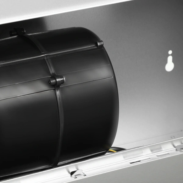 Вытяжка встраиваемая Hyundai HBH 6230 IX нержавеющая сталь управление: кулисные переключатели (1 мотор)