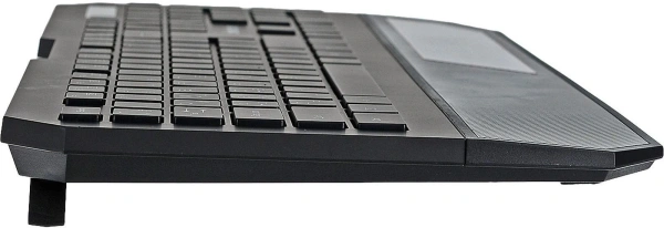 Клавиатура + мышь Defender Berkeley C-925 клав:черный мышь:черный/красный USB беспроводная slim Multimedia Touch (45925)