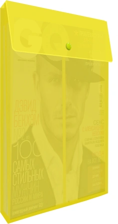 Конверт на кнопке Бюрократ -PK870 A4 вертик. расшир. пластик 0.18мм ассорти