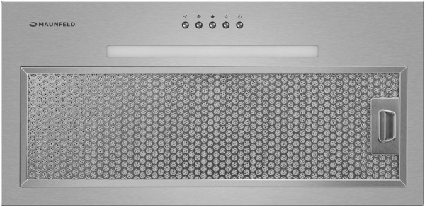 Вытяжка встраиваемая Maunfeld TRAPEZE 603EM нержавеющая сталь управление: кнопочное