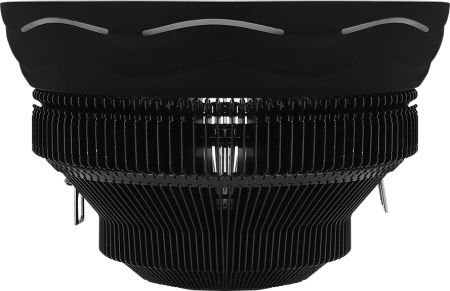 Устройство охлаждения(кулер) Aerocool Core Plus Soc-AM5/AM4/1151/1200/1700 4-pin 15-25dB Al 110W 305gr LED Ret