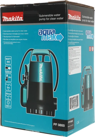 Насос дренажный Makita PF0800 800Вт 13200л/час