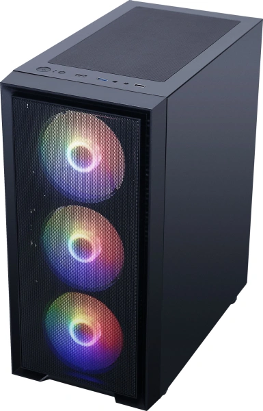 Корпус Accord M203 черный без БП ATX 2xUSB2.0 1xUSB3.0 1xUSB3.1 audio bott PSU