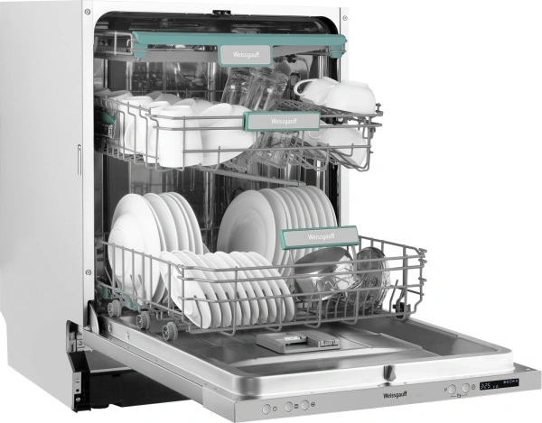 Посудомоечная машина встраив. Weissgauff BDW 6033 Wi-Fi Inverter Autoopen полноразмерная инвертер