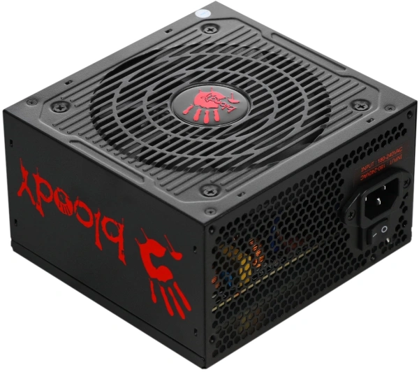 Блок питания Bloody ATX 500W BD-PS500W 80 PLUS WHITE (20+4pin) APFC 120mm fan 6xSATA RTL