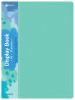 Папка с 10 прозр.вклад. Бюрократ Pastel PAST10GRN A4 пластик 0.5мм торц.карм с бум. встав мятный