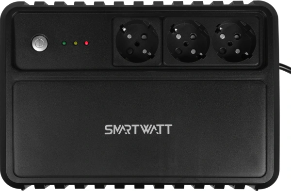 Источник бесперебойного питания Smartwatt Safe 400 240Вт 400ВА черный