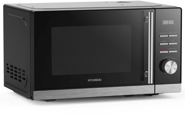 Микроволновая Печь Hyundai HYM-D3005 20л. 700Вт черный/стальной
