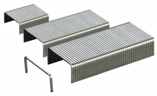 Скобы для степлера 23/10 Deli E0015 оцинкованные кор.карт. (упак.:500шт.)