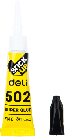 Клей универсальный Deli Super E7146 3гр прозрачный блистер