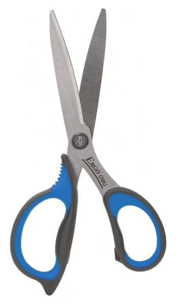 Ножницы Deli E77759 офисные 170мм ручки с резиновой вставкой сталь ассорти