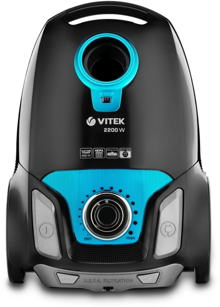 Пылесос Vitek VT-1898 1400Вт черный (в компл.:3мешка)
