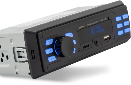 Автомагнитола Digma MCP-225B 1DIN 2x35Вт 2