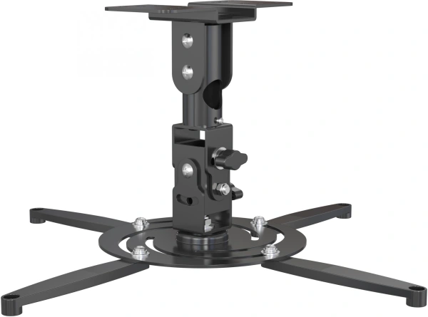 Кронштейн для проектора Cactus CS-VM-PR04-BK черный макс.21кг потолочный поворот и наклон