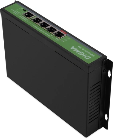 Коммутатор Digma DSP204G-1G-T80 5x1Гбит/с 4PoE 4PoE+ 1PoE++ 80W неуправляемый