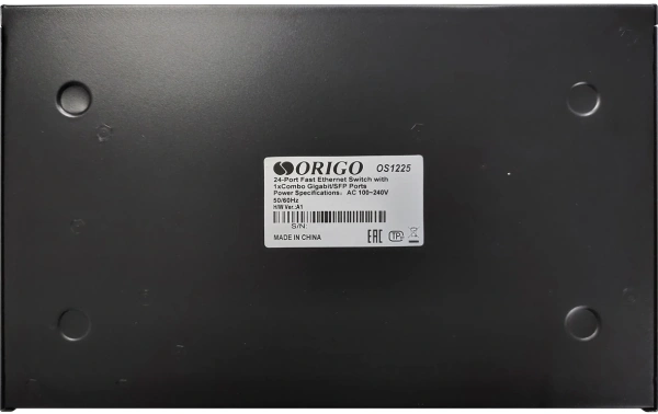Коммутатор Origo OS1225 OS1225/A1A 24x100Мбит/с 1SFP неуправляемый