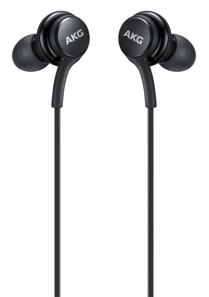 Гарнитура вкладыши Samsung EO-IC100 1.2м черный проводные в ушной раковине (EO-IC100BBEGRU)