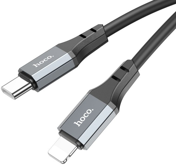 Кабель Hoco X92 Honest PD USB-C-Lightning (m) 3м черный коробка