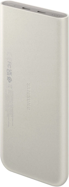 Мобильный аккумулятор Samsung EB-P3400 10000mAh QC3.0/PD3.0 25W 3A 2xUSB-C бежевый (EB-P3400XURGRU)