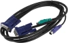 Кабель D-Link DKVM-CB/B1A 1.8м черный