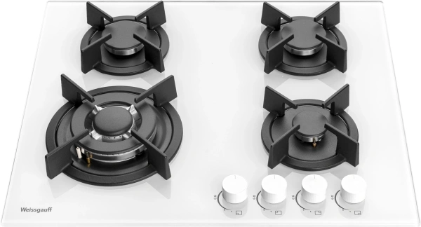 Газовая варочная поверхность Weissgauff HGG 640 WGW белый
