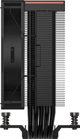 Устройство охлаждения(кулер) PcCooler RT500 Digital BK ARGB Soc-AM5/AM4/1200/1700/1851 черный 4-pin 34.9dB Al+Cu LCD 240W Ret (RT500-BKAWYL-GL)