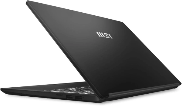 Ноутбук MSI Modern 15 B13M-1017US Core i5 1335U 16Gb SSD512Gb Intel Iris Xe graphics 15.6" IPS FHD (1920x1080) Windows 11 Professional Multi Language black WiFi BT Cam (9S7-15H112-1017)