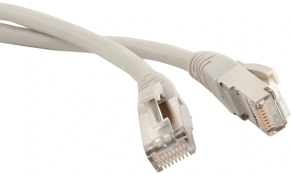 Патч-корд Lanmaster TWT-45-45-15-GY вилка RJ-45-вилка RJ-45 кат.5е 15м серый ПВХ (уп.:1шт)